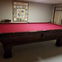Billard Pool Table-Vintage
