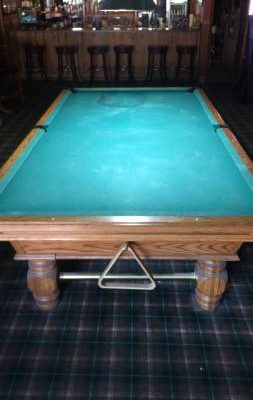 Olhausen Snooker Table and Light